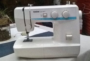 maquina de coser brother ls 1217 (impecable)
