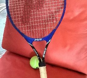 raqueta prince de niño nueva + pelotas