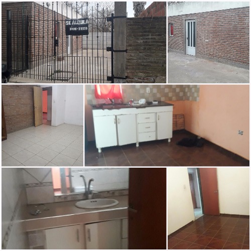 alquilo casa 2 dormitorios, cocina, baño, lavadero, con entrada para vehiculo muy segura, barrio 2 de abril.