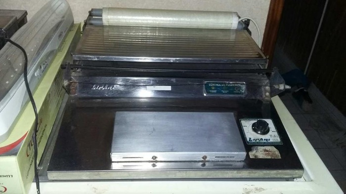 vendo termoselladora para bobina grande-excelente estado-como nueva-joya-