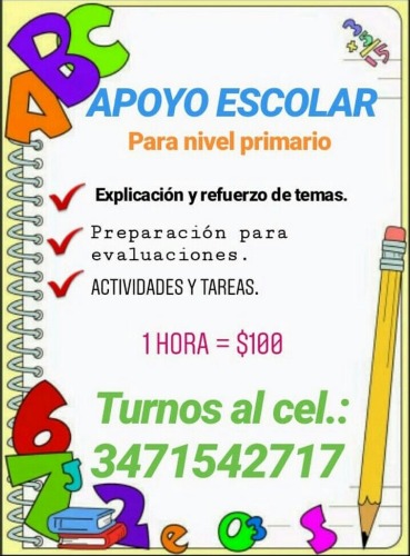 clases particulares de nivel primario