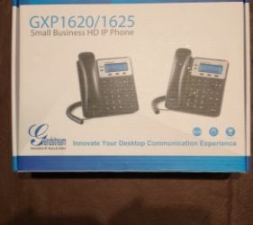 telefono ip grandstream gxp 1620/25se vende tres teléfonos ip sin uso, en caja con sus manuales.precio unitario $ 1600. precio por los tres $4200.-