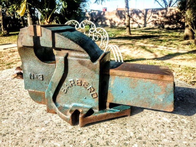 morsa barbero nº3, sin uso.