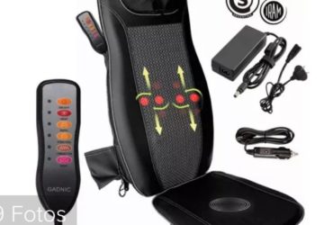 vendo masajeador electrico para espalda. vs modos de masajes. cc vibrador y temperatura. excelente. nuevo