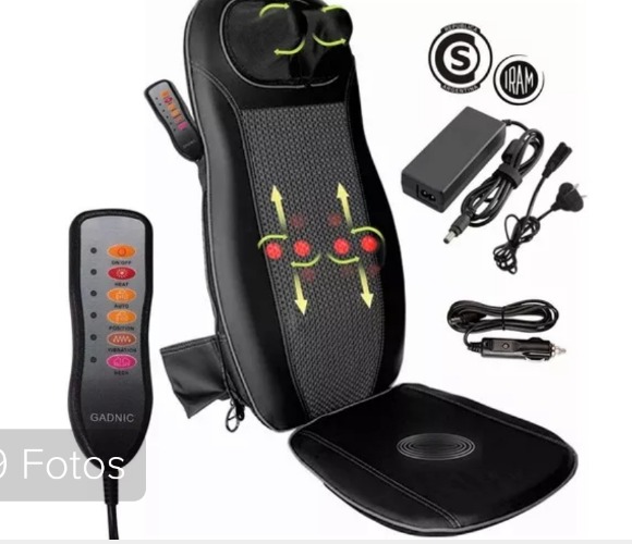 vendo masajeador electrico para espalda. vs modos de masajes. cc vibrador y temperatura. excelente. nuevo