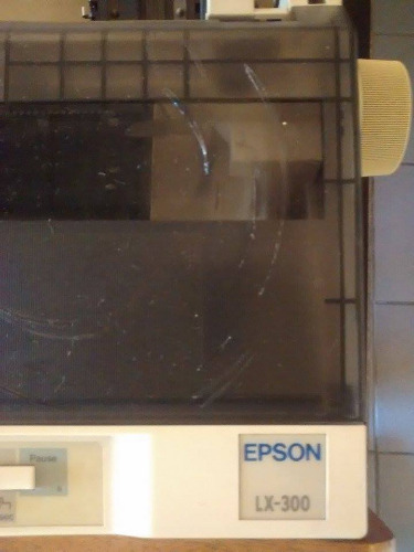 vendo maquina tickeadora epson lx-300 con cables para su funcionamiento. cinta con poca tinta.