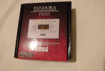 procesador multiefectos korg pandora px5d