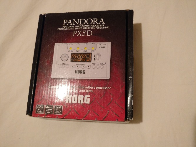 procesador multiefectos korg pandora px5d
