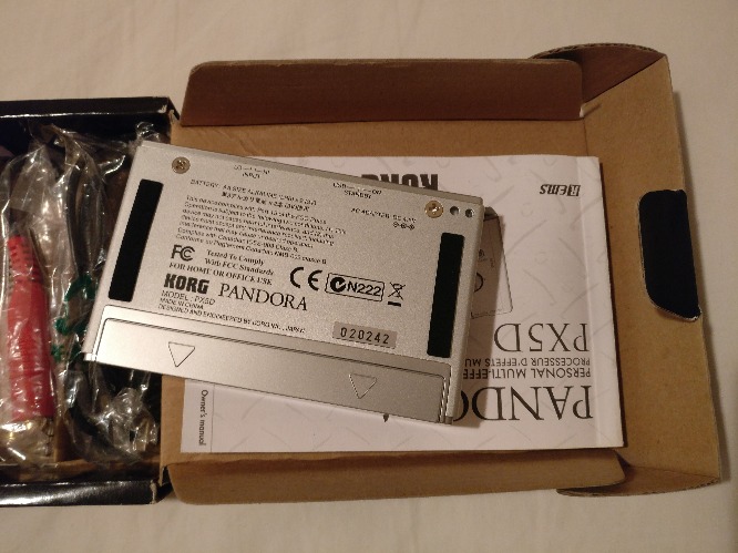 procesador multiefectos korg pandora px5d