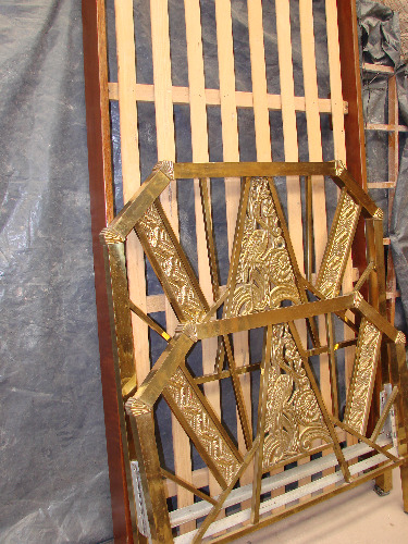 vendo 2 camas de bronce completas en muy buen estado, lista para usar 1400 c/u