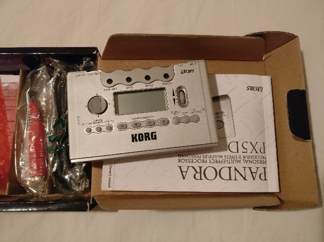 procesador multiefectos korg pandora px5d