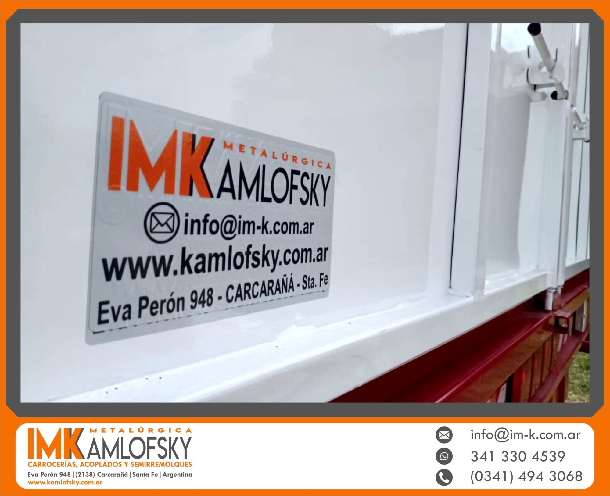 Acoplado Sider Metalúrgica Kamlofsky