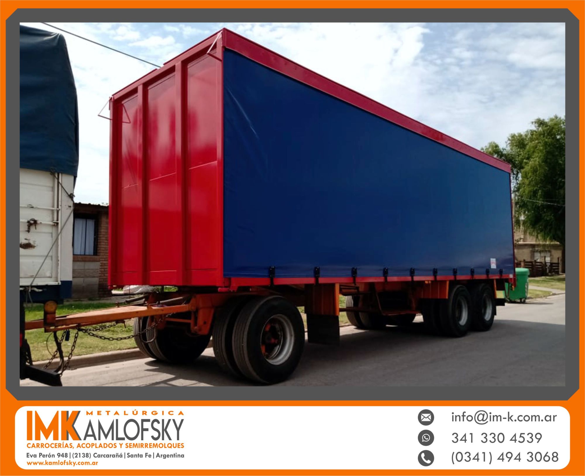 Acoplado Sider Metalúrgica Kamlofsky