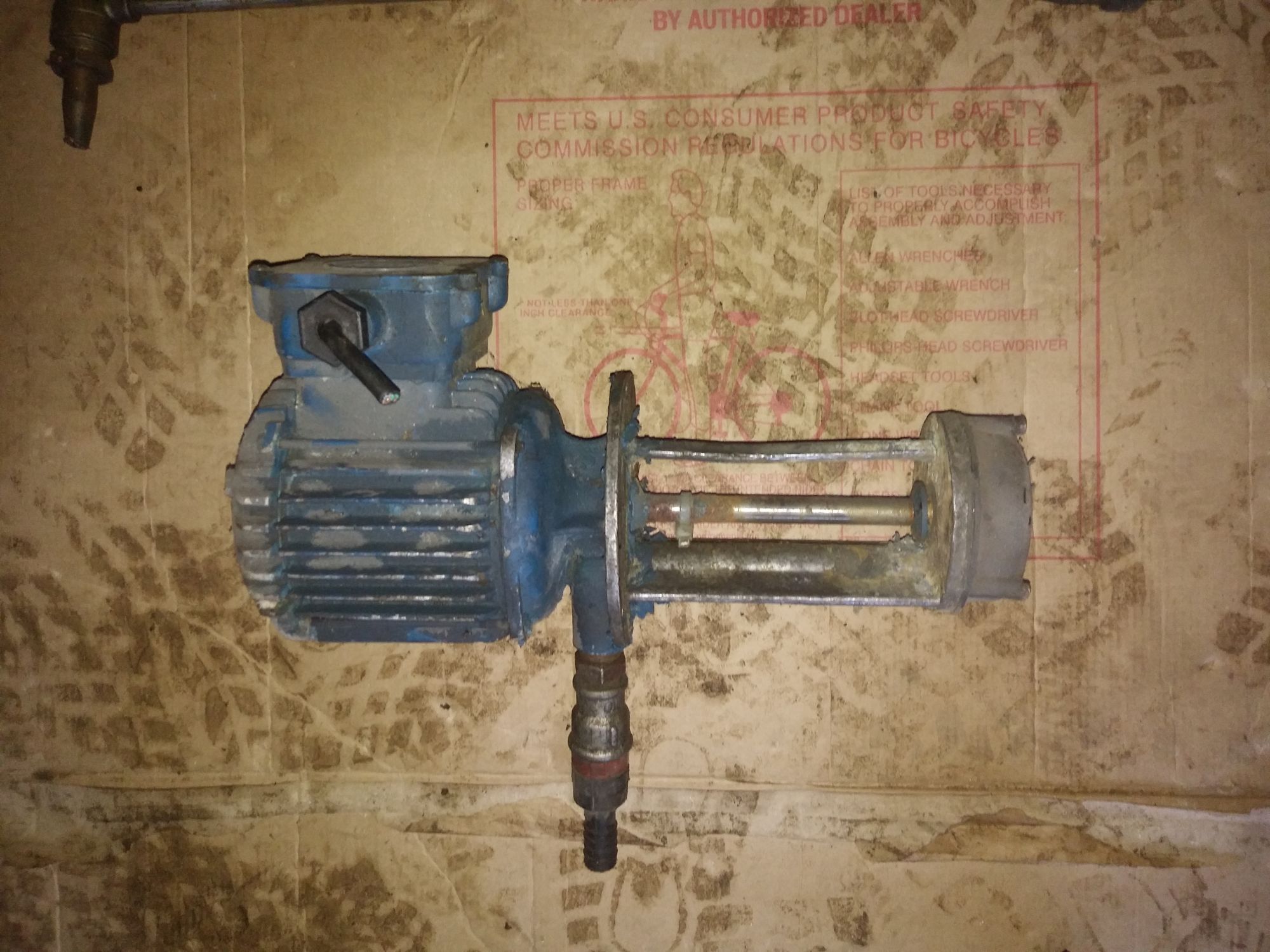 Bomba agua/ soplete/ agujereadora