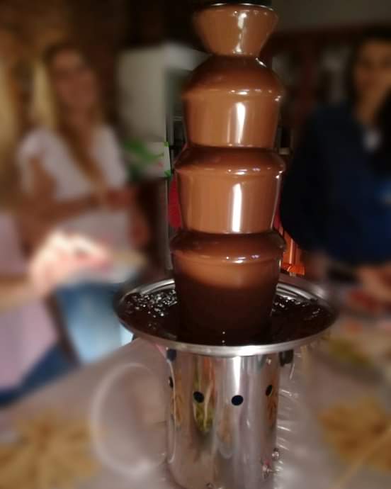 Cascada de chocolate