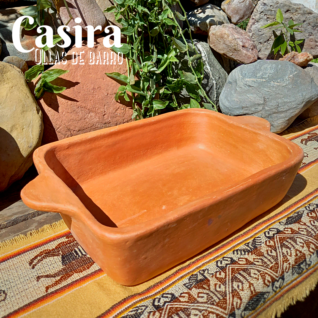 Cazuelas y fuentes de barro