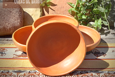 Cazuelas y fuentes de barro