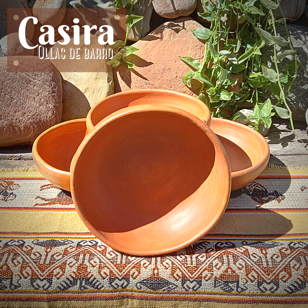 Cazuelas y fuentes de barro