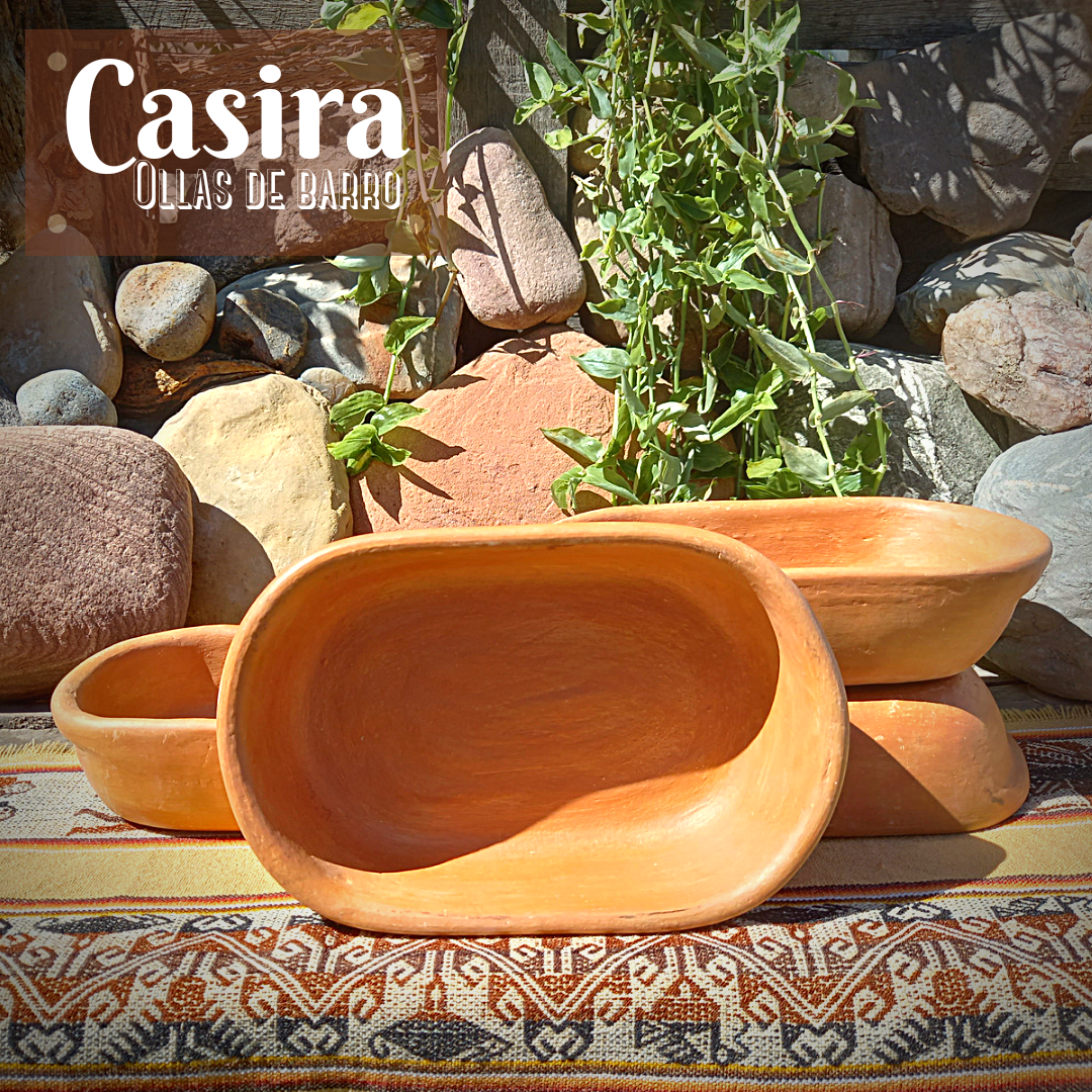 Cazuelas y fuentes de barro