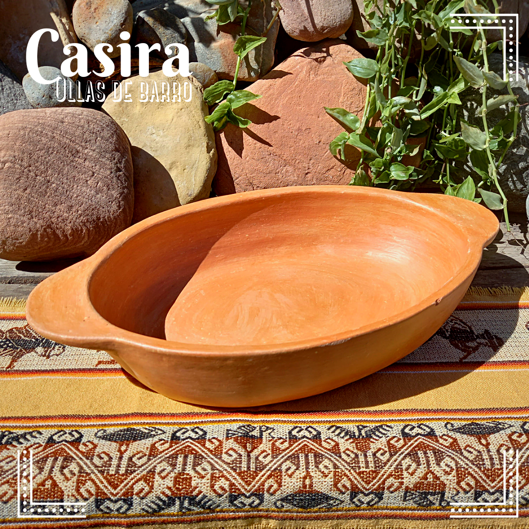 Cazuelas y fuentes de barro