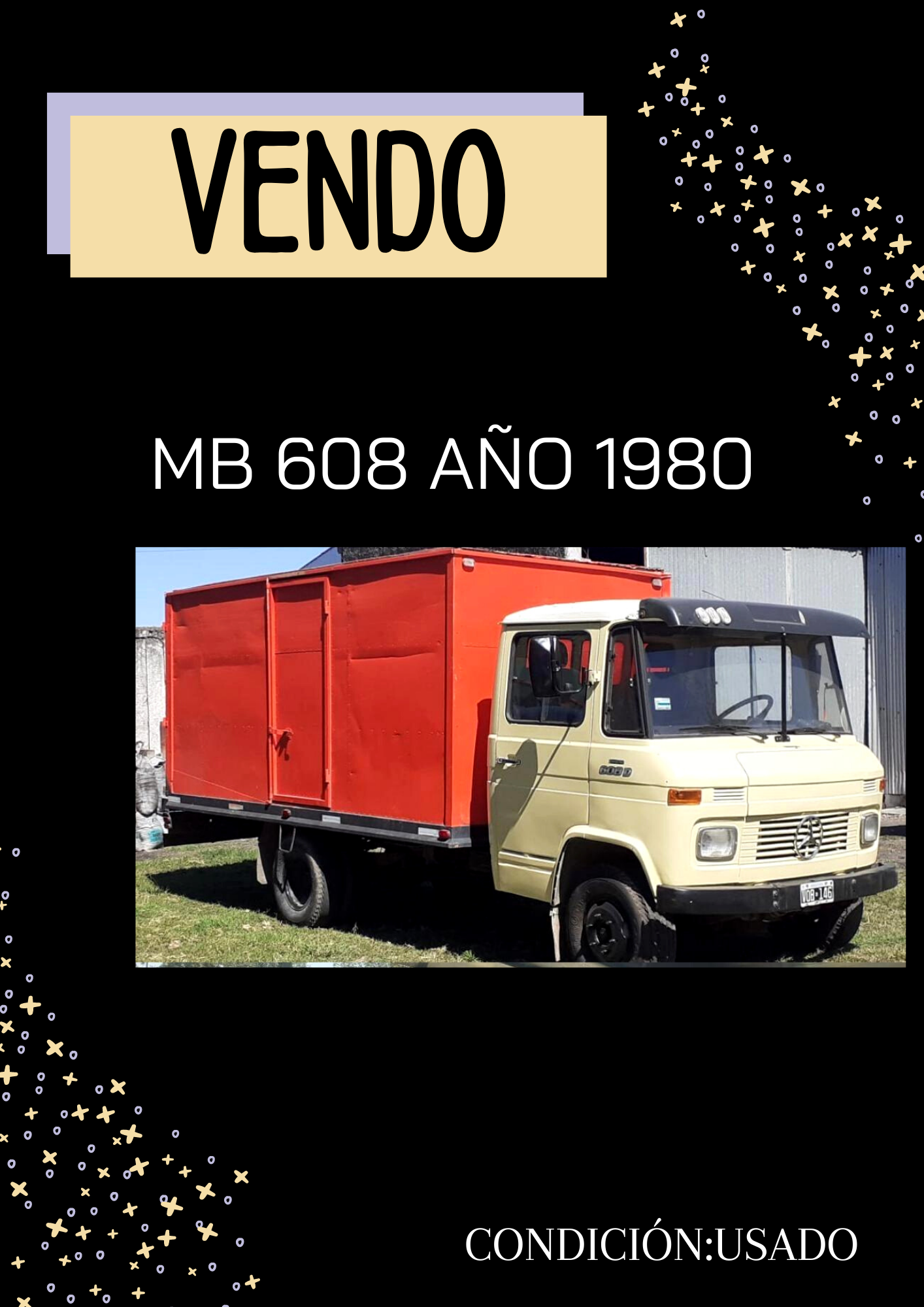 MERCEDEZ BENZ 608