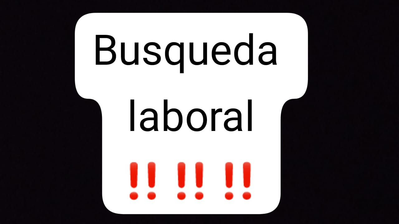 Busco Trabajo.