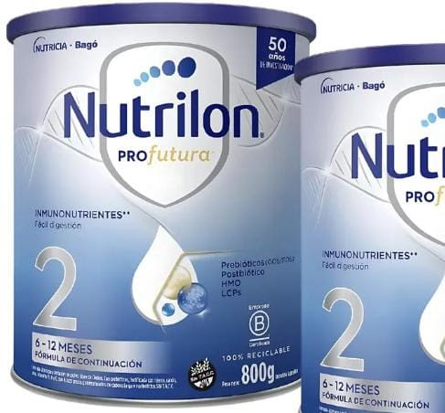 NUTRILON 2 para bebés de 6 a 12 meses